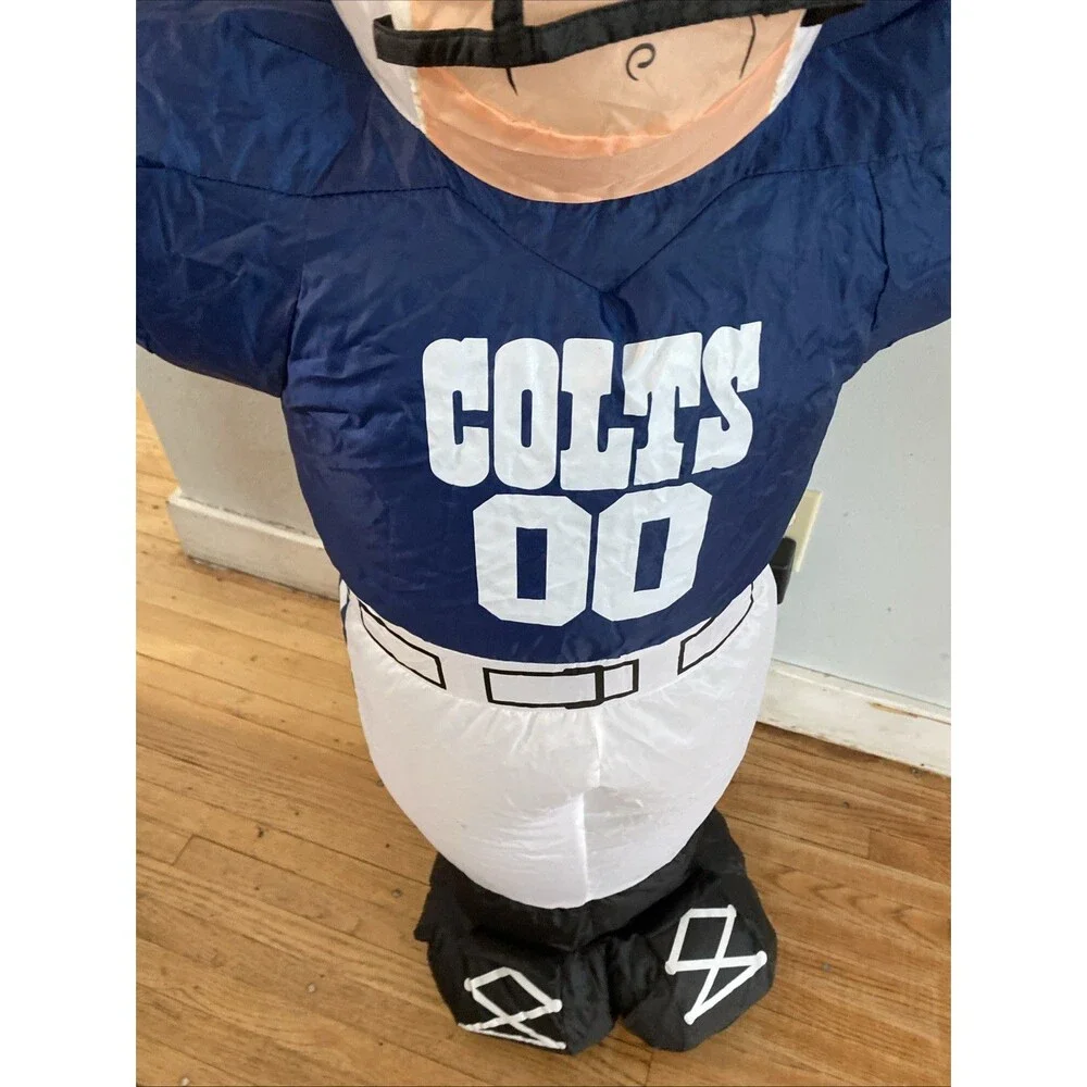 GEMMY NFL Indianapolis Colts 4' Feet Airblown Inflatable Football Player
